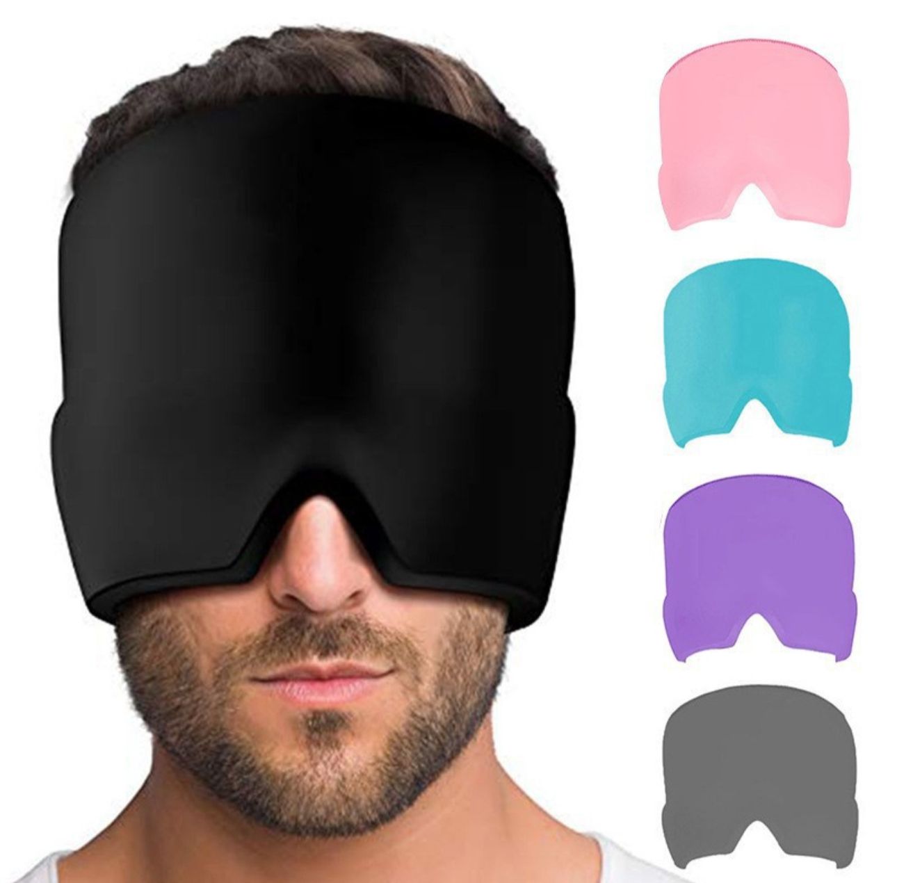Gray helmet for bikers